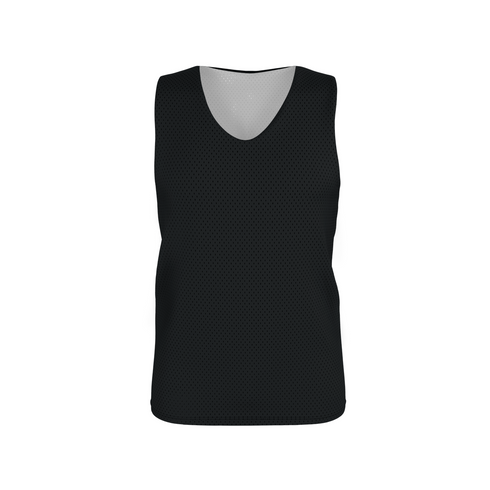 Badger Sport Youth Reversible Mesh Tank (A00118-028303), Color 'Black/White'